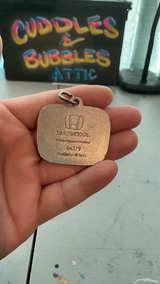 Vintage Honda Logo Keychain Pendant - Image 2