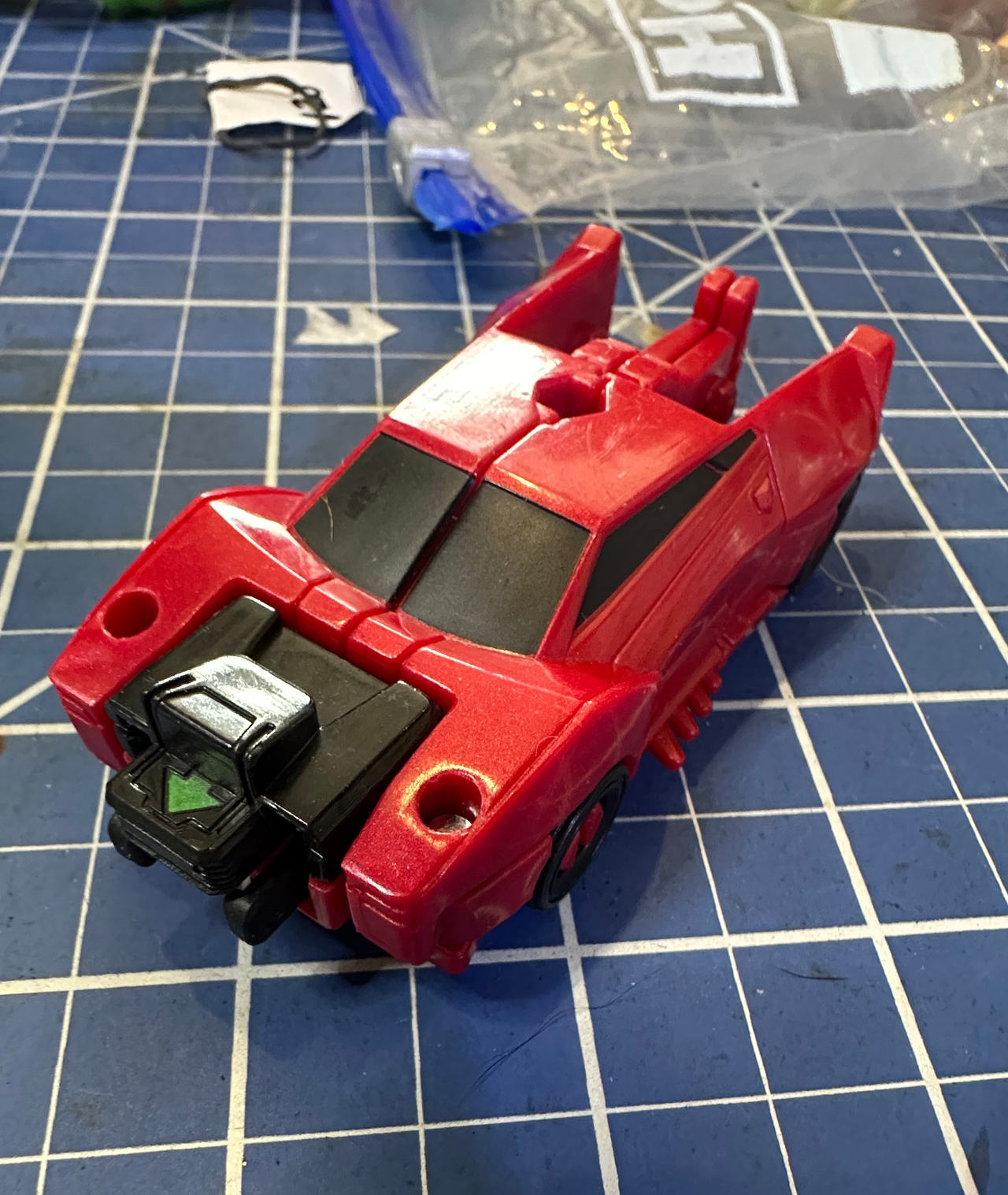 Transformers Cyber Battalion Series SIDESWIPE action figure