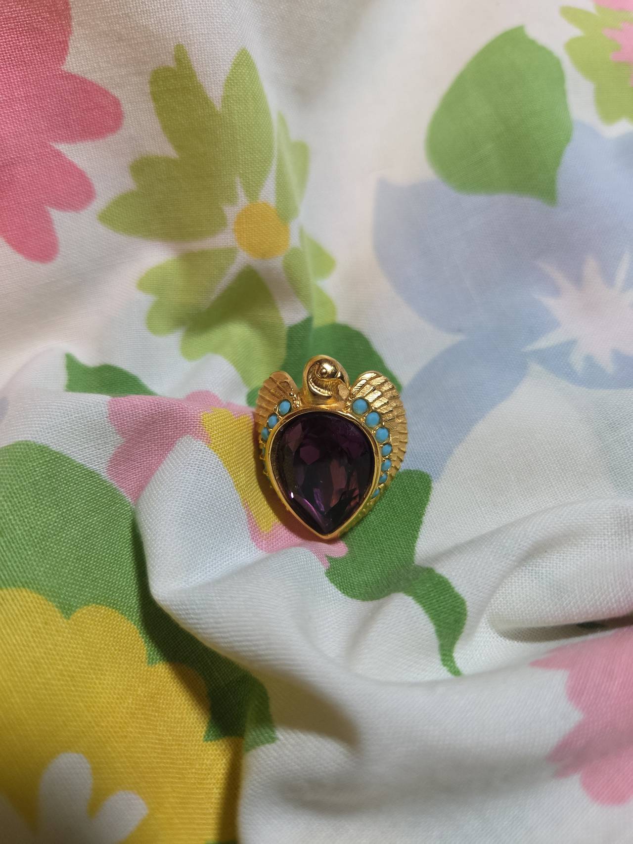 Avon Elizabeth Taylor Egyptian Scarab Ring