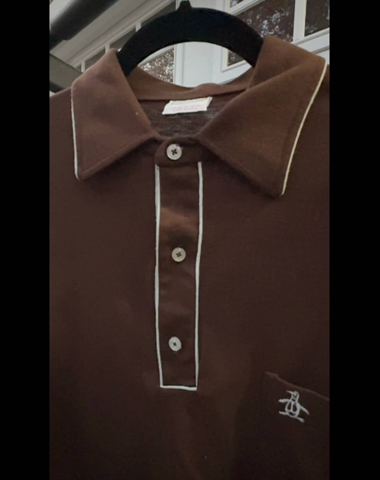 Vintage Original Penguin Earl Polo Shirt. New old stock. No tags.