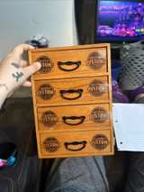 Detroit Pistons Wooden 4-Drawer Mini Chest - Image 2