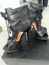 Lamb Leather Platform Ankle heels - Image 5