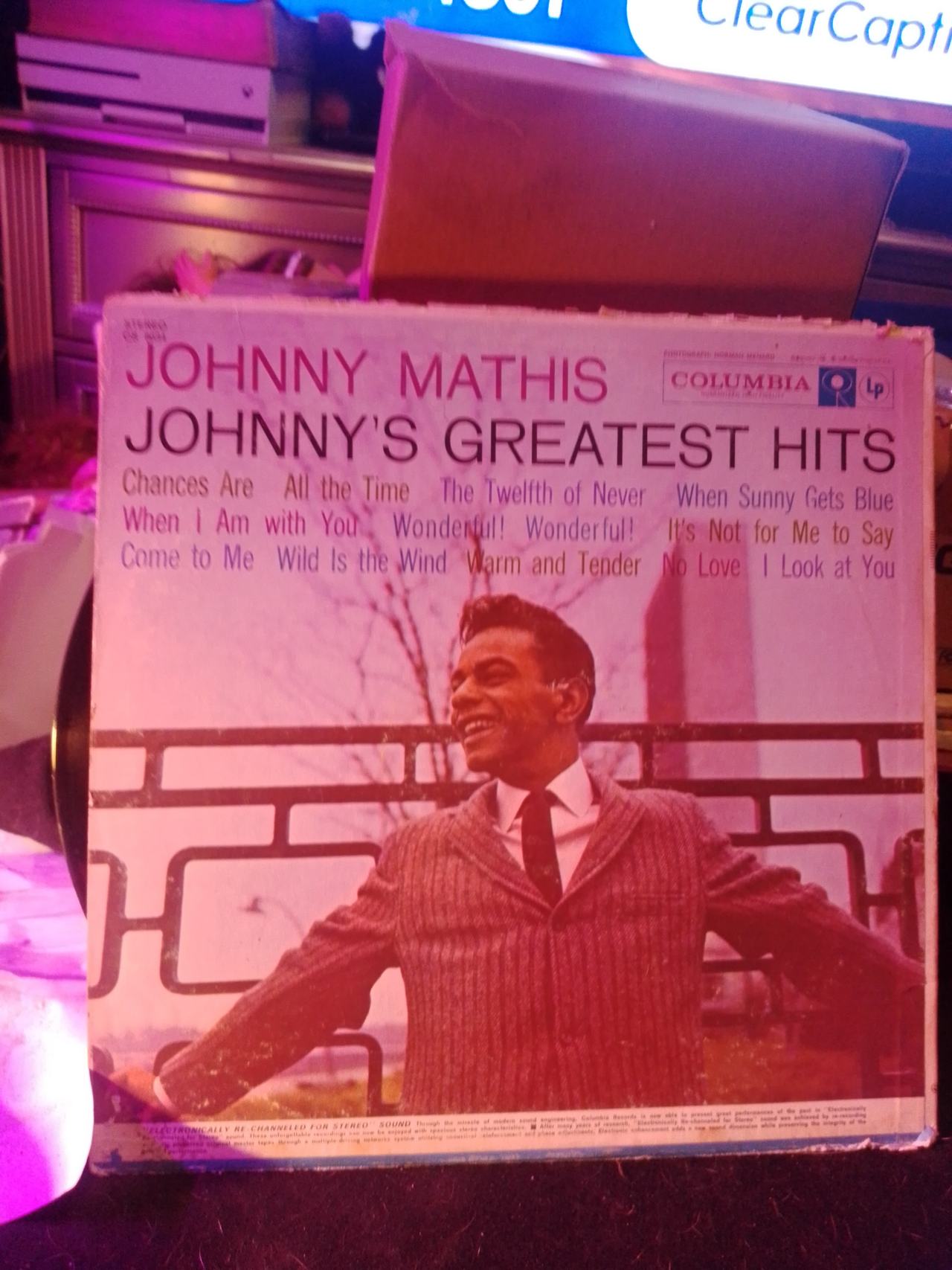 Johnny Mathis - Johnny's Greatest Hits Vinyl LP