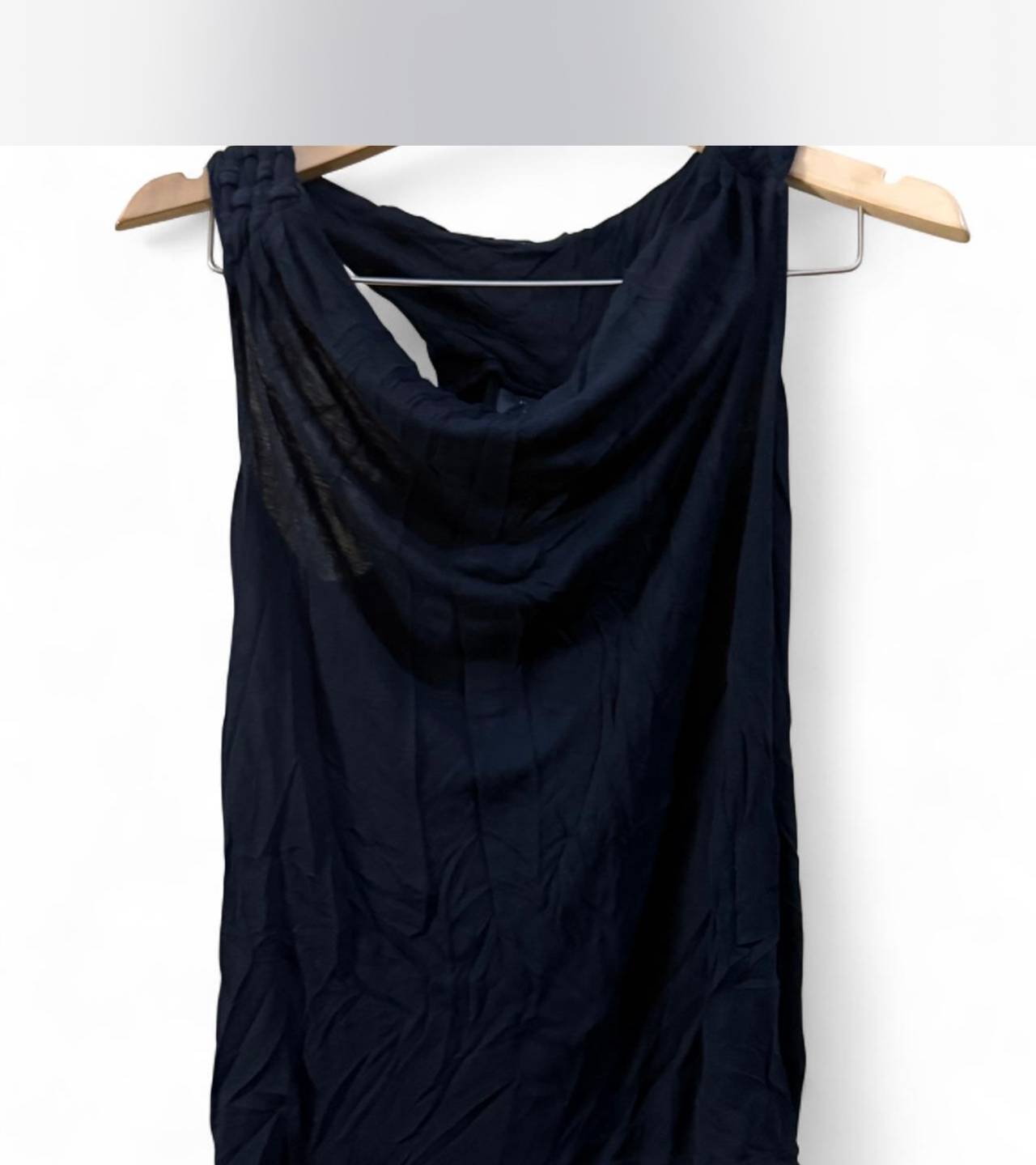 Sleeveless Cowl Neck Top
