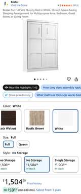 Bestar Pur Murphy Bed - Image 4