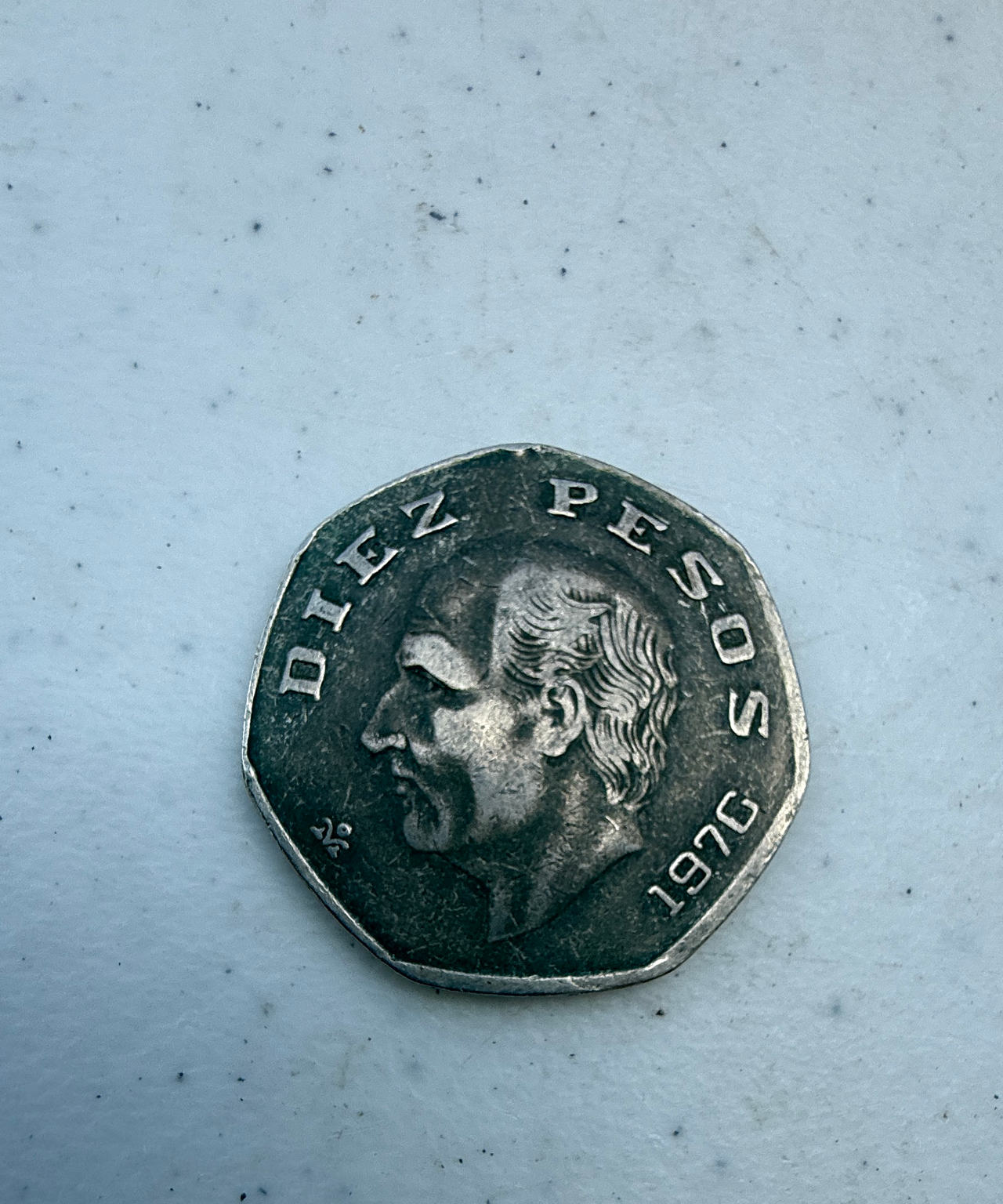 1976 Mexico 10 Pesos Coin