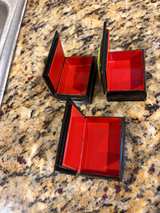 Set of 3 Russian Style Lacquer Trinket Boxes - Image 3
