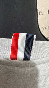Thom Browne 4-Bar Sweatshirt Grey - Image 6