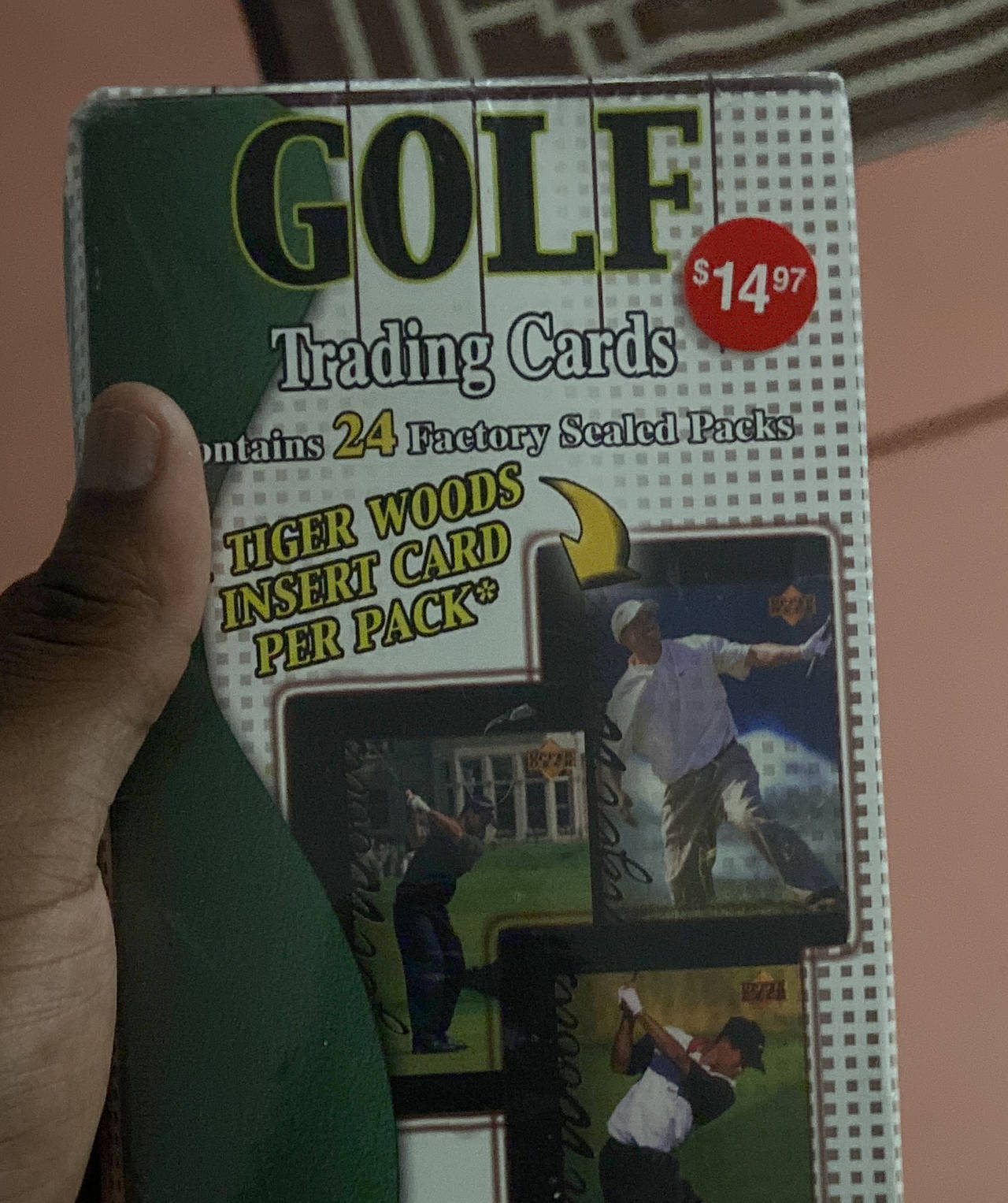 2001 Upper Deck Golf Trading Cards Retail Box (24 Packs)