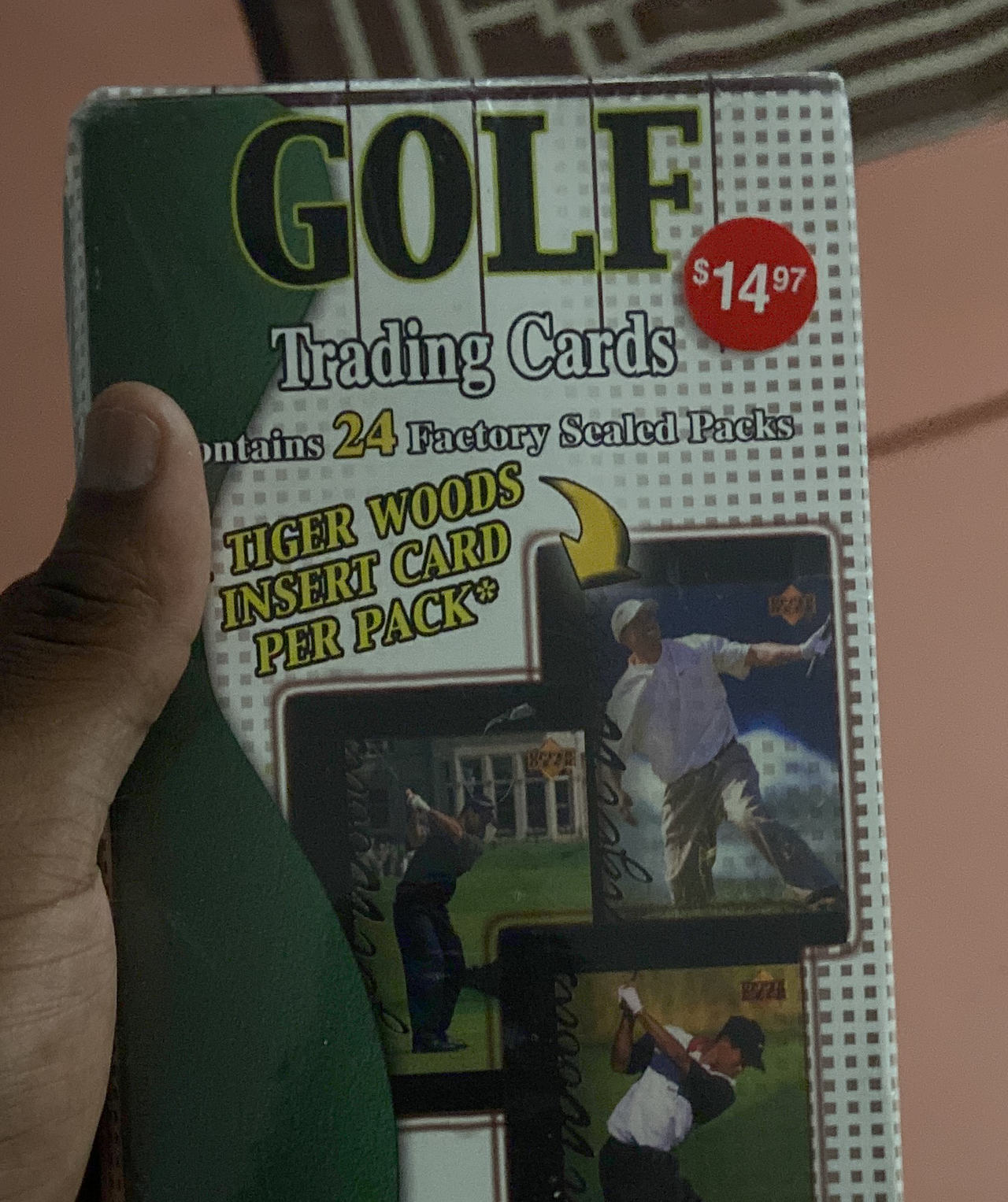 2001 Upper Deck Golf Trading Cards Retail Box (24 Packs)