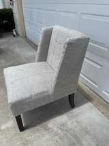 Tufted Wingback Accent Chair with Nailhead Trim - Image 4
