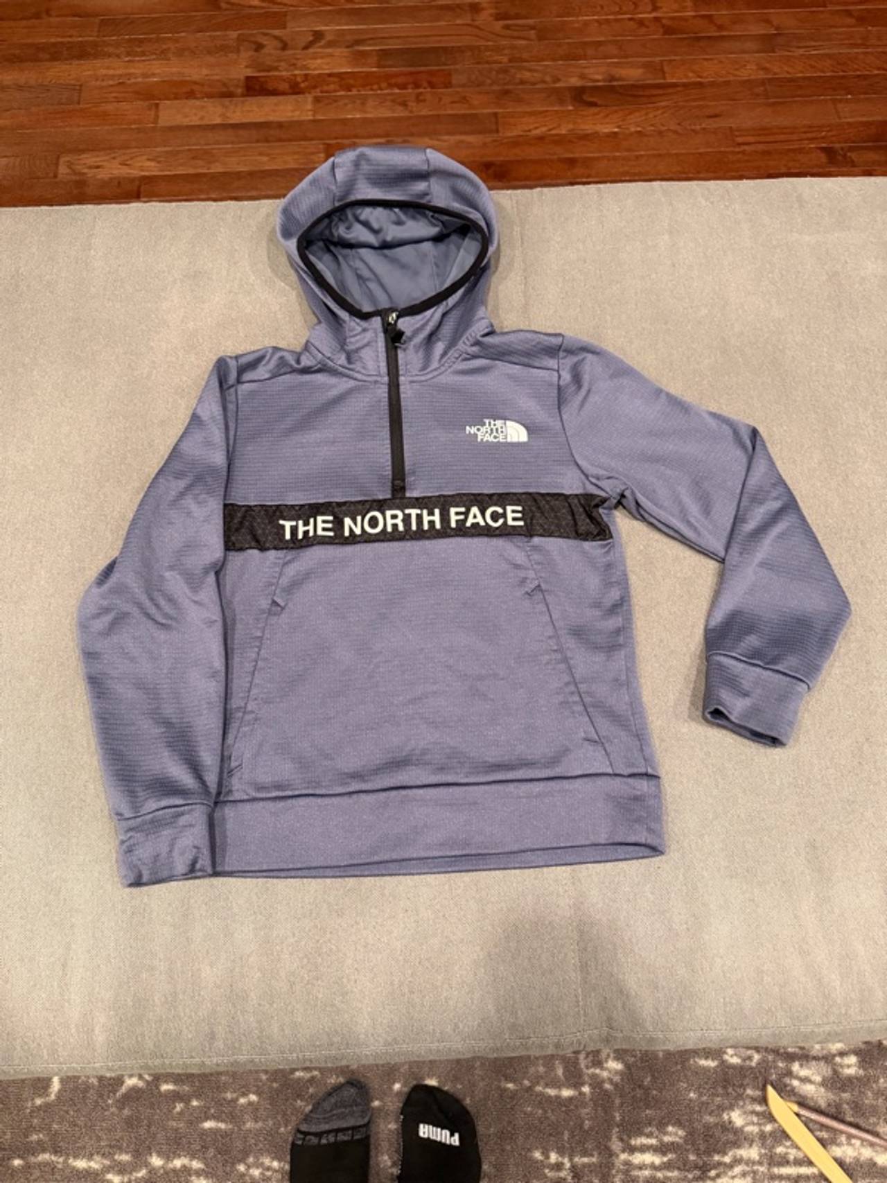 The North Face Ampere Quarter-Zip Hoodie Grey