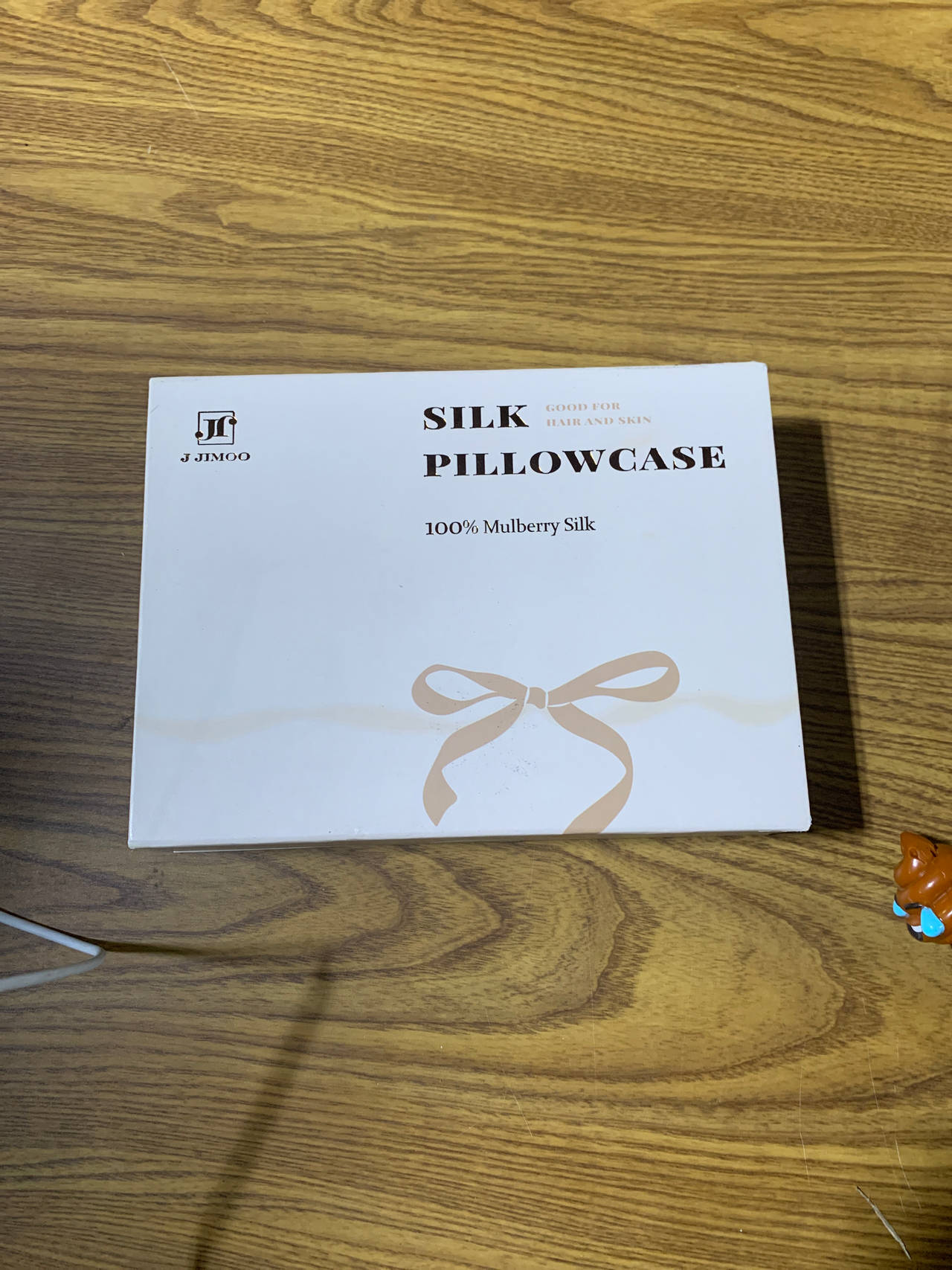 J JIMOO 100% Mulberry Silk Pillowcase