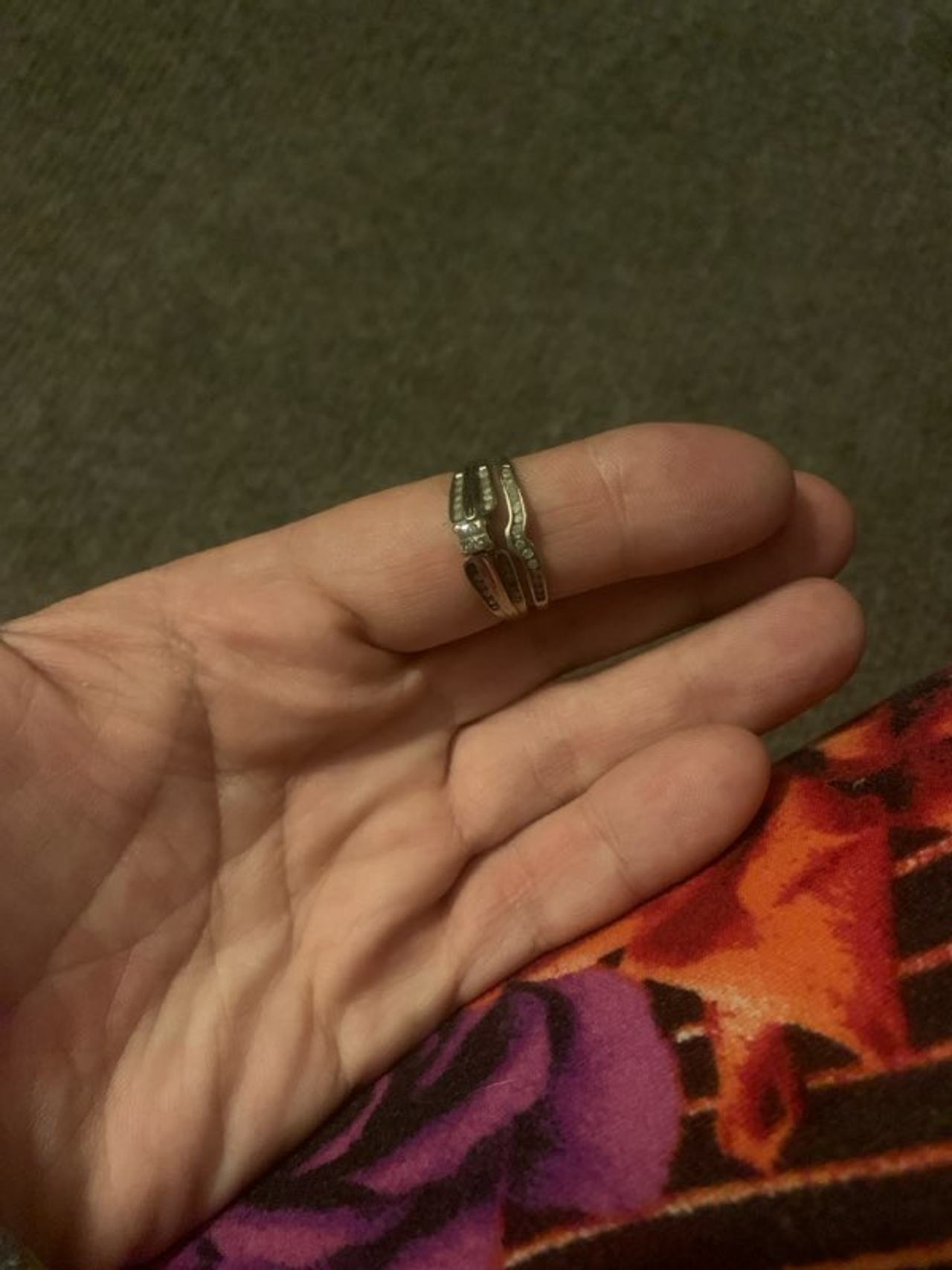 Diamond Wedding Ring Guard Enhancer