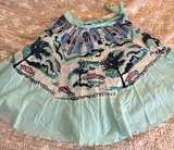 Angie Novelty Print A Line skirt. Vintage style. Large. - Image 1