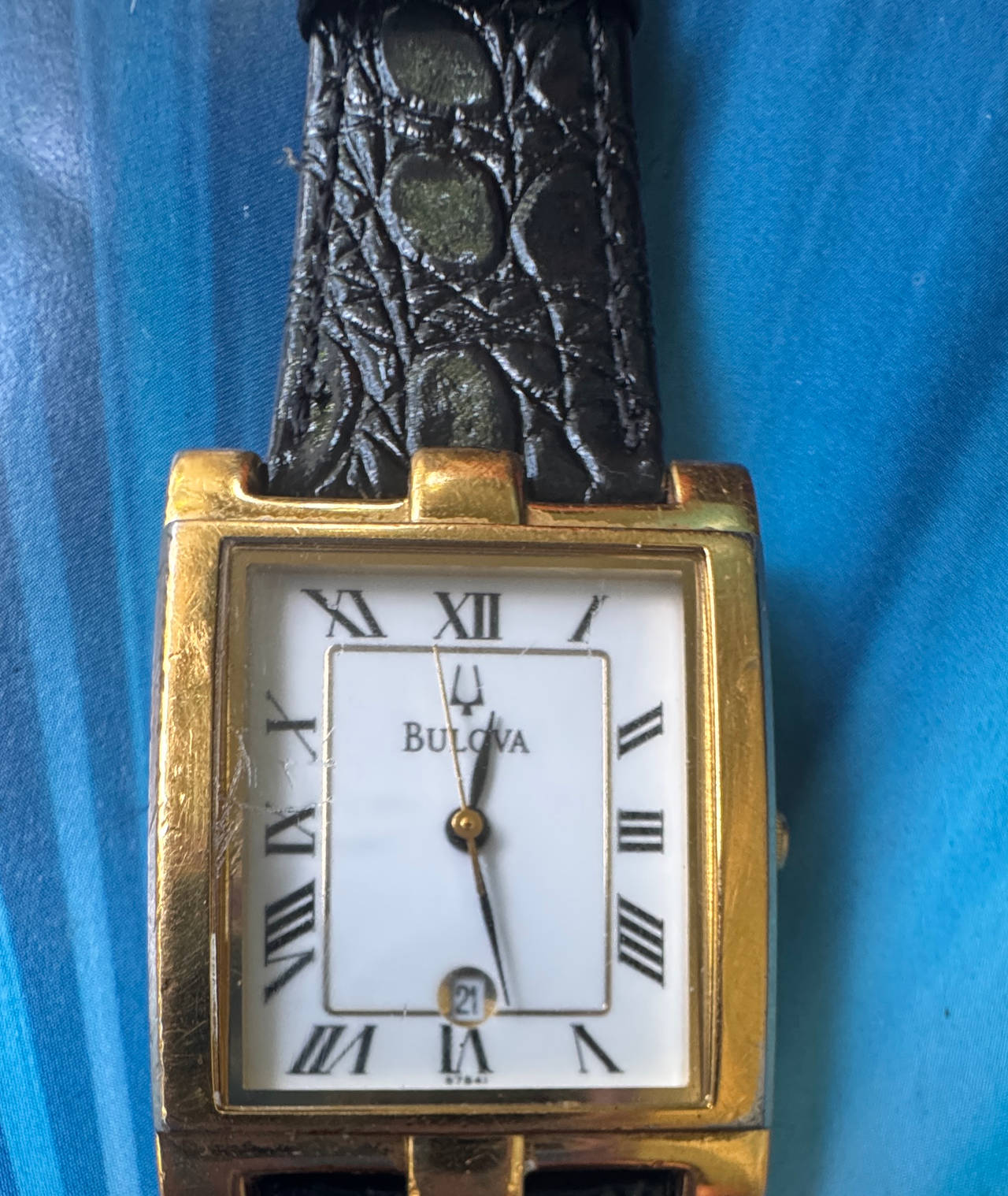 Bulova Vintage Tank Quartz Watch