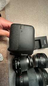 Canon EOS Rebel T7 DSLR Camera with 18-55mm, 75-300mm, and 50mm Lenses with bag - Image 6