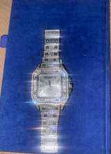 Generic Iced Out Diamond Square Men's Watch - Image 2