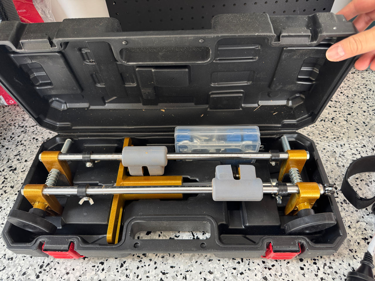 Lock installation drill kit