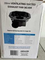 Heller 250mm Ducted Exhaust Fan Silver - Image 2