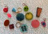 Handmade Resin Glitter Keychains - Image 7
