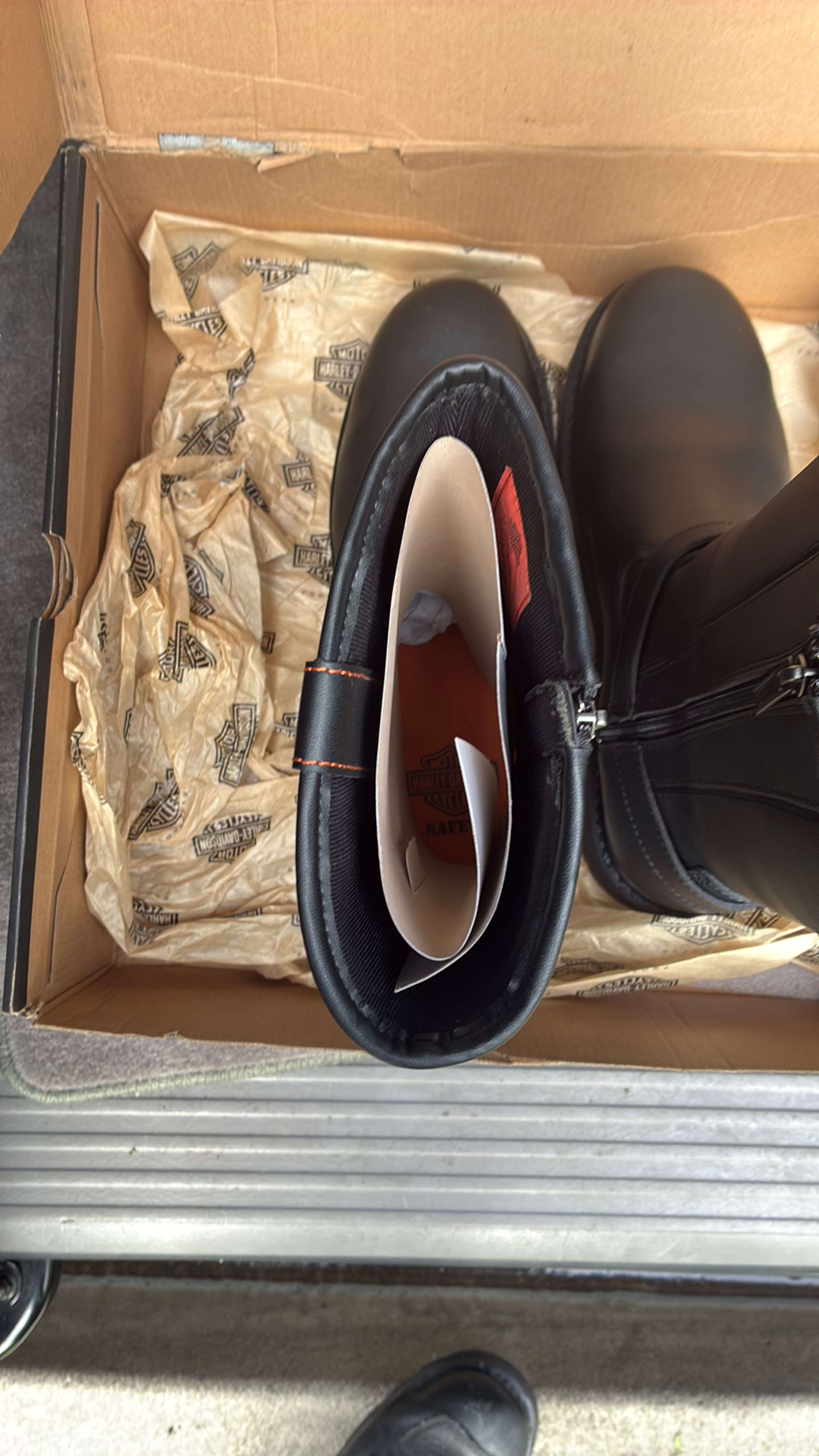 Harley-Davidson Bill Boots Black Leather - Image 4