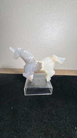 Carved Stone Horse Figurine - Image 2