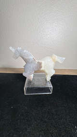 Carved Stone Horse Figurine - Image 2