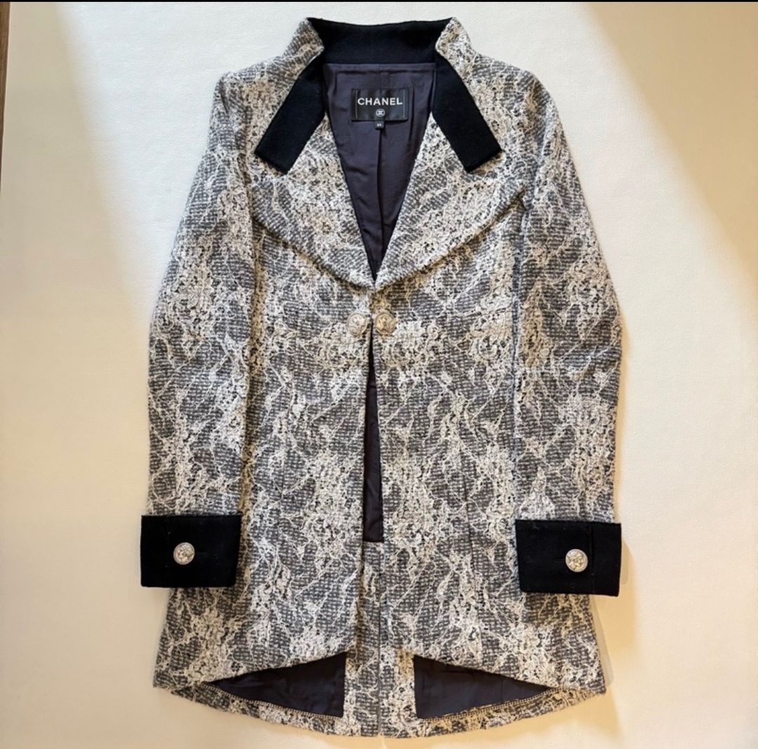 Chanel Tweed Lace Jacket