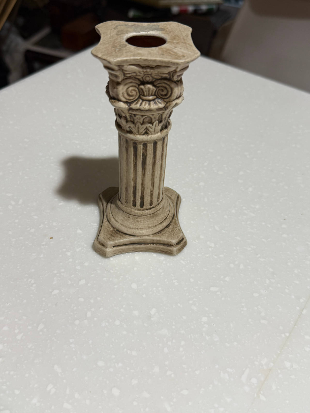 Greek Corinthian Column Candle Holder
