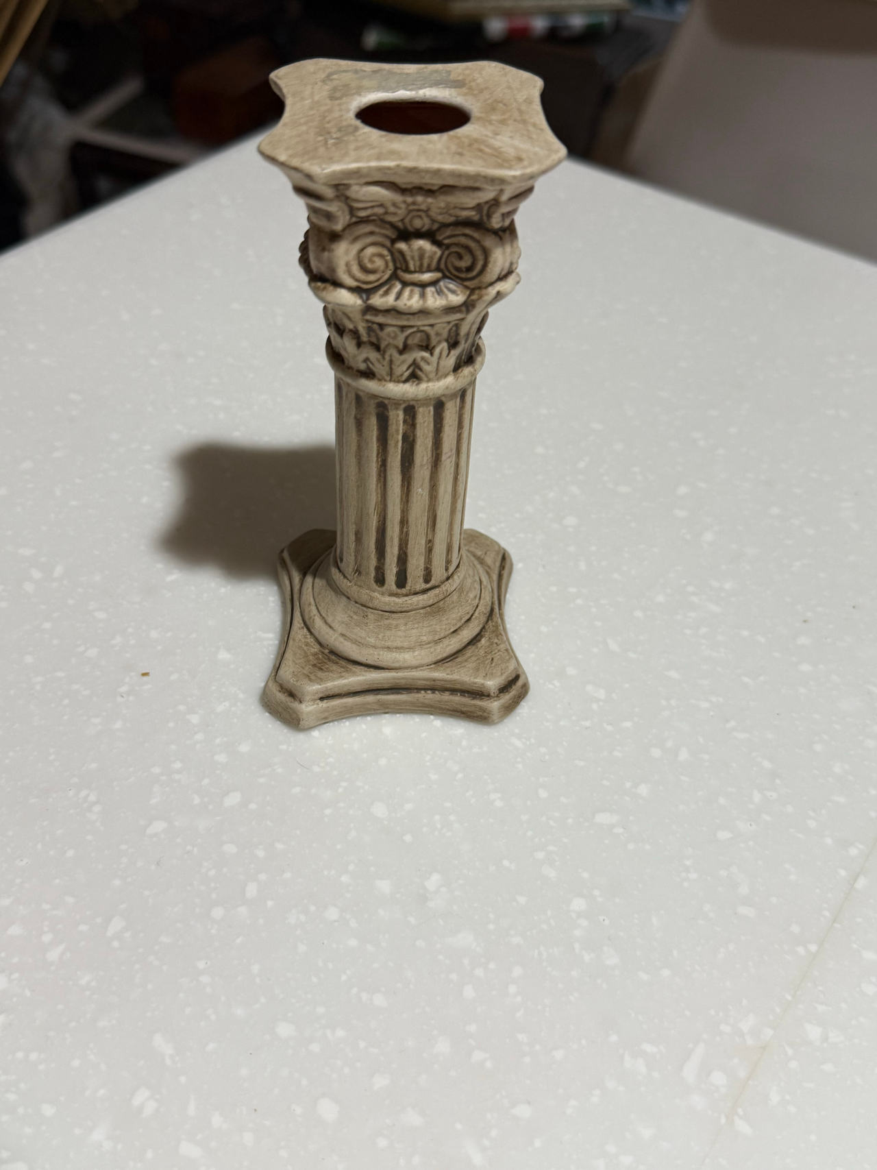 Greek Corinthian Column Candle Holder