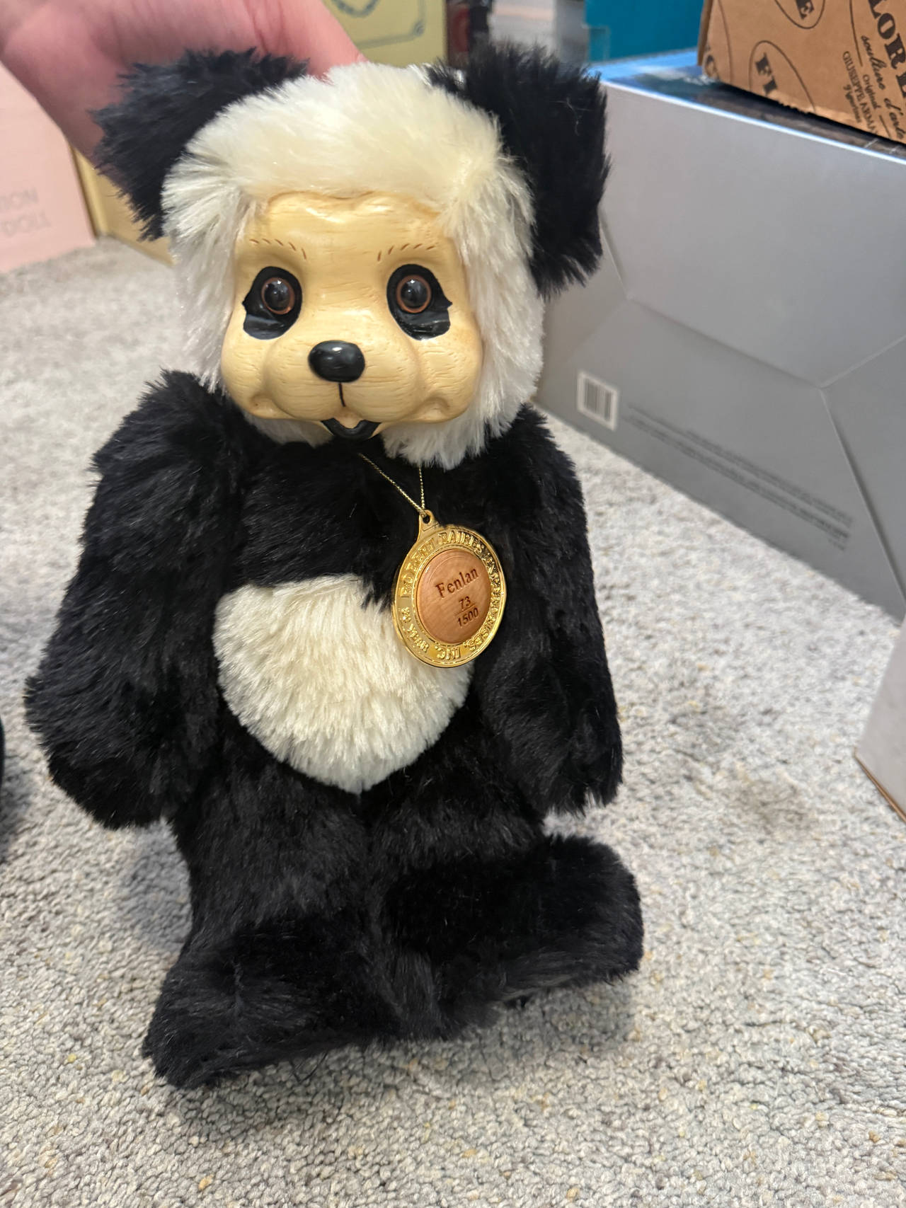 "Fenlan" Signed Robert Raikes Collectibles Teddy Bear 75/1500 W/Box and COA