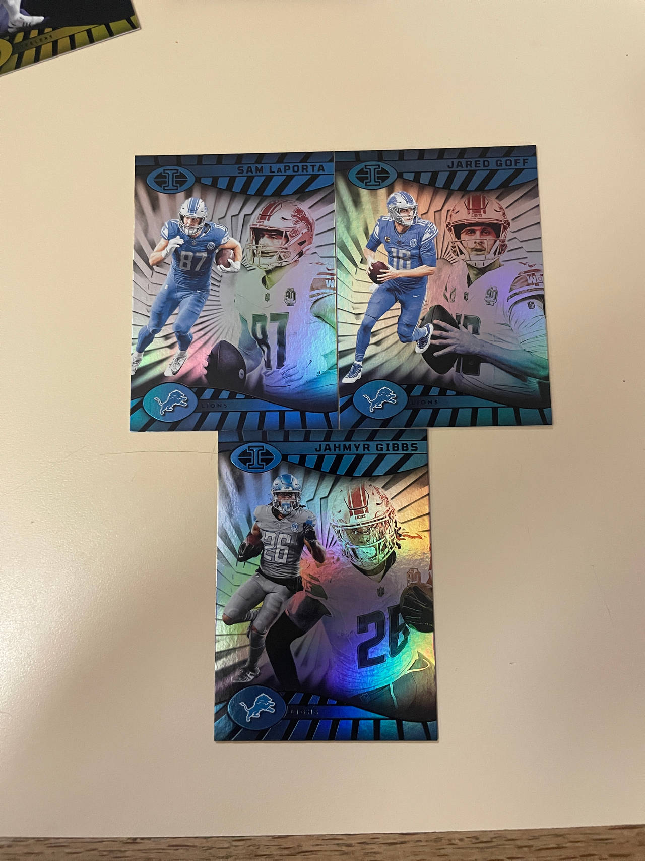 2023 Panini Illusions Football Detroit Lions Base Cards