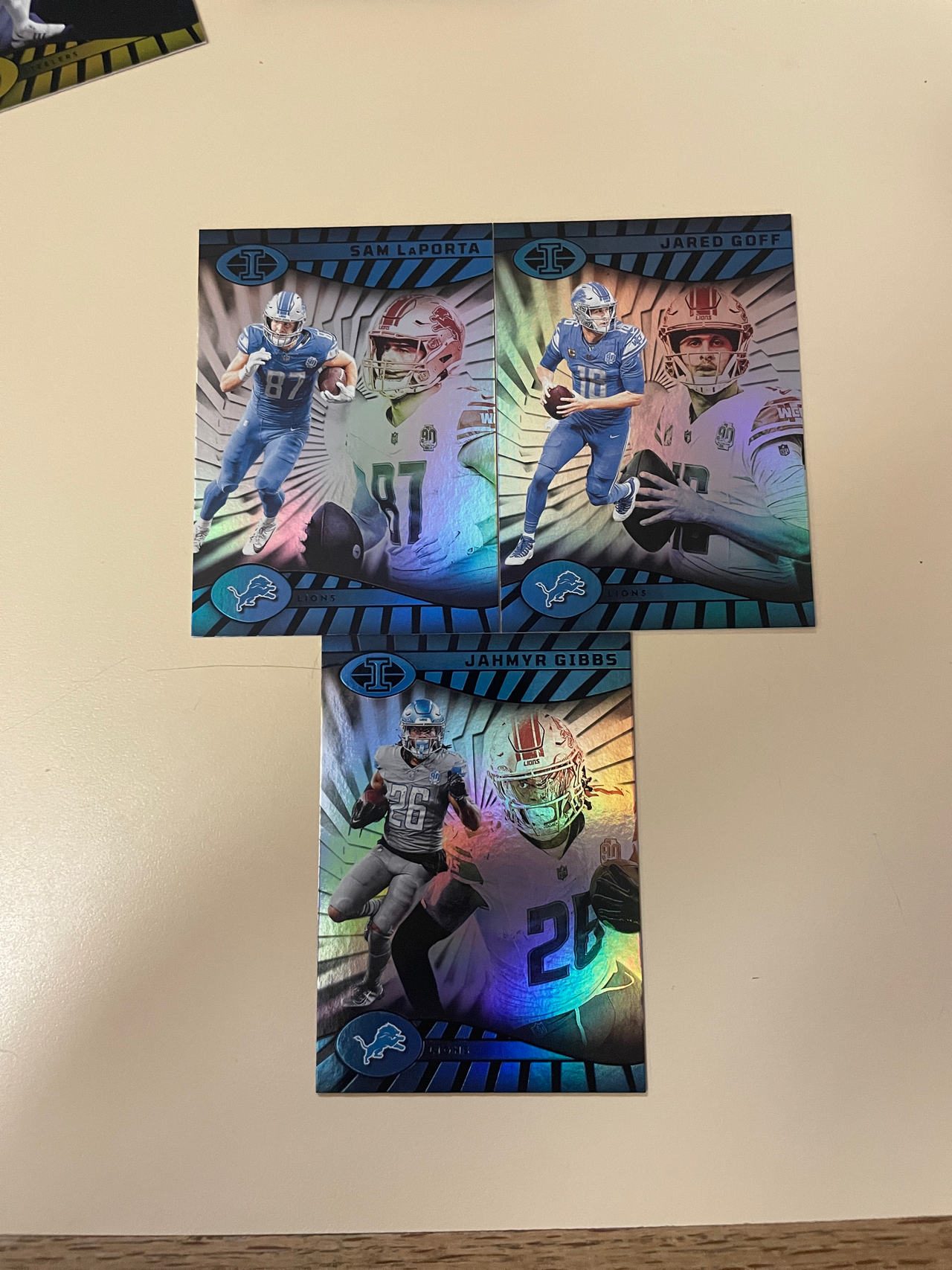 2023 Panini Illusions Football Detroit Lions Base Cards