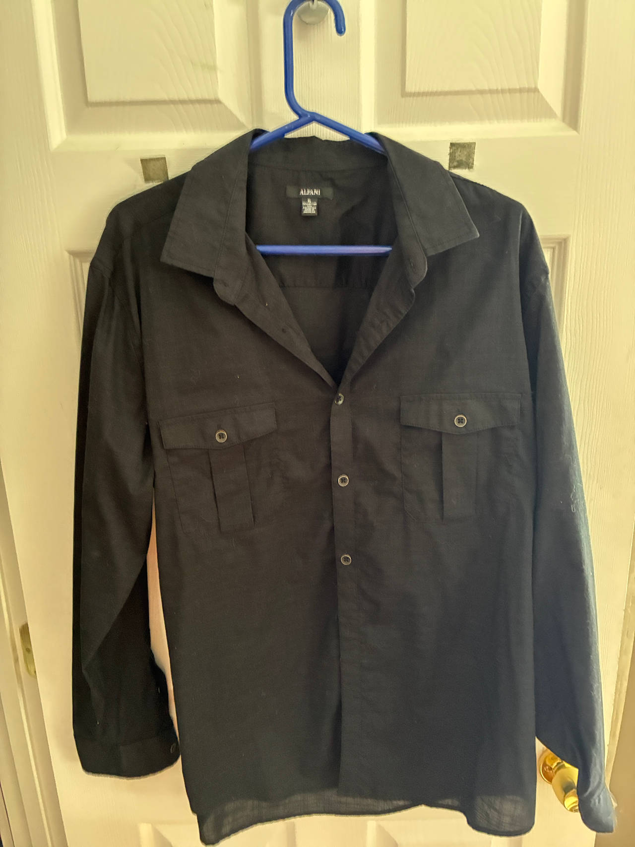 Alfani Men's Long Sleeve Button Down Shirt