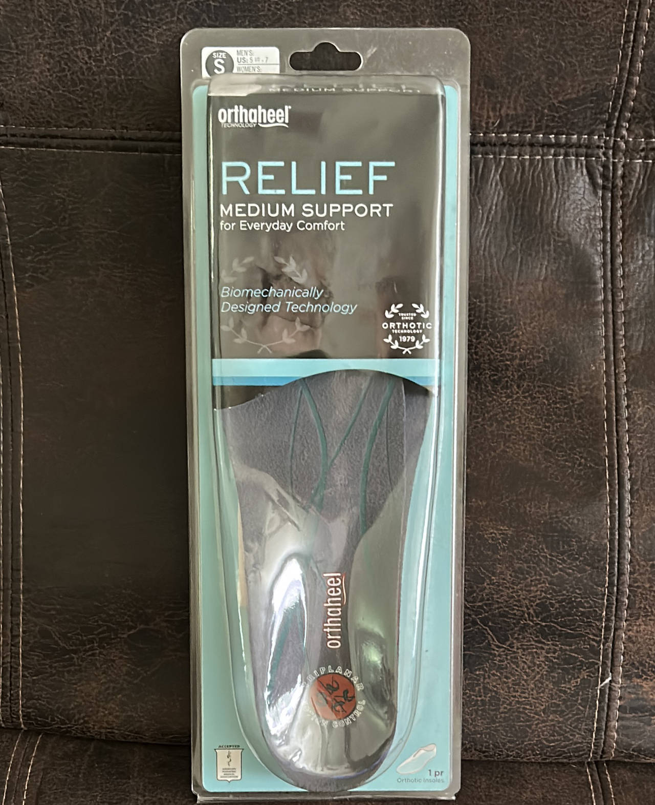 Vionic Orthaheel Relief Medium Support Orthotic Insoles