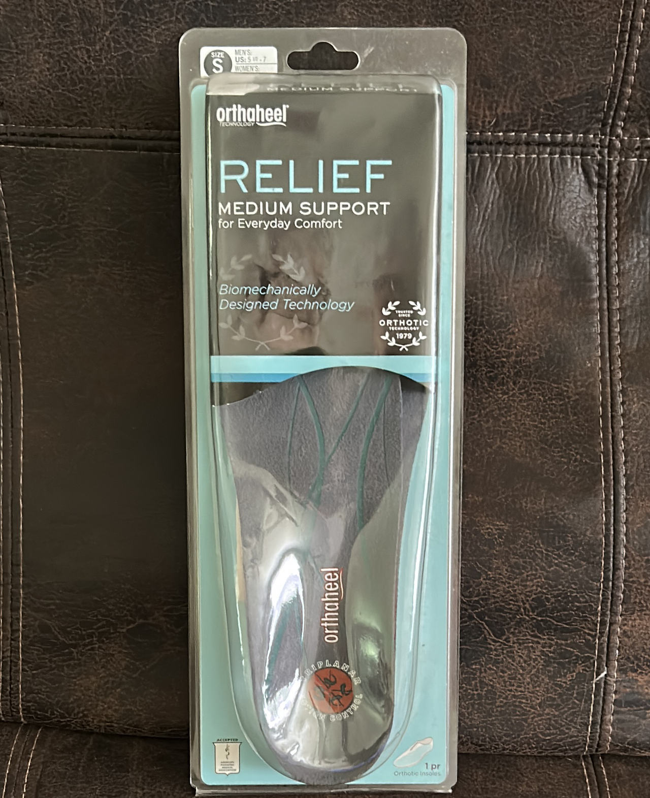 Vionic Orthaheel Relief Medium Support Orthotic Insoles