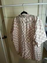 Cotton on Pink Warped Checkerboard Shirt - Image 2