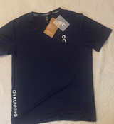 On Running Men's Performance-T Navy Blue - Image 1