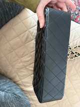 Chanel Medium Classic Double Flap Bag Black Lambskin GHW - Image 4