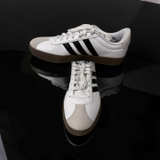 adidas VL Court 2.0 White Black Gum - Image 1