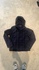 Michael Kors Men's Blue Hooded Windbreaker Jacket - Image 2