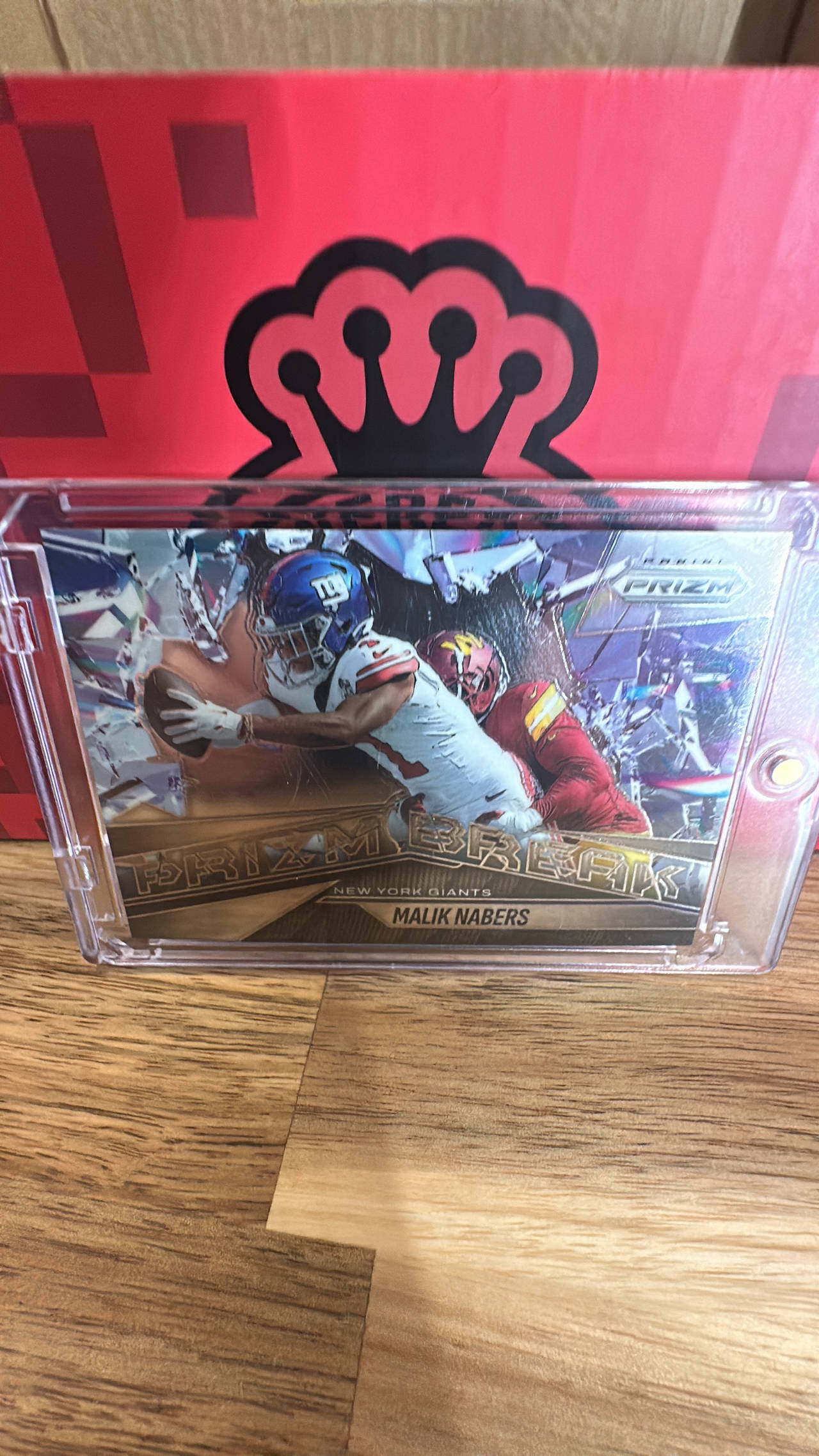 2024 Panini Prizm Draft Picks Malik Nabers Prizm Break #PB-11