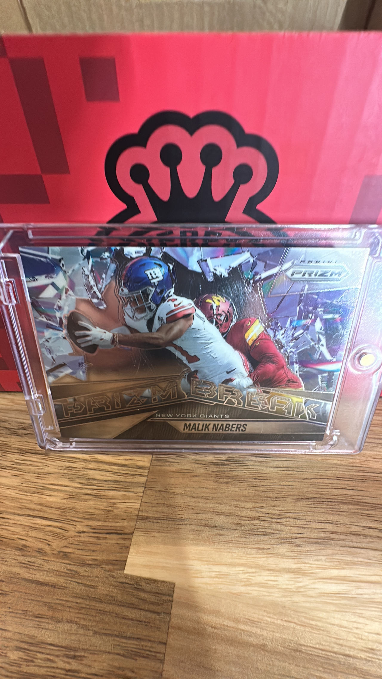 2024 Panini Prizm Draft Picks Malik Nabers Prizm Break #PB-11