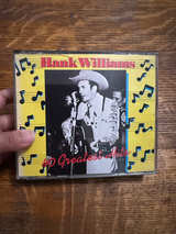 Hank Williams - 40 Greatest Hits CD Is In Very good Condition - Image 1