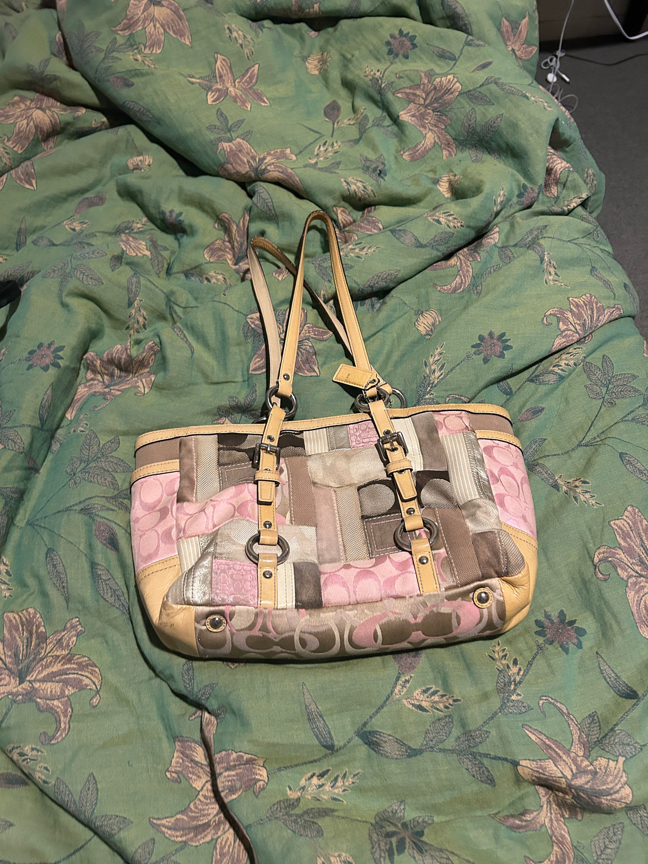 Coach Patchwork Shoulder Bag