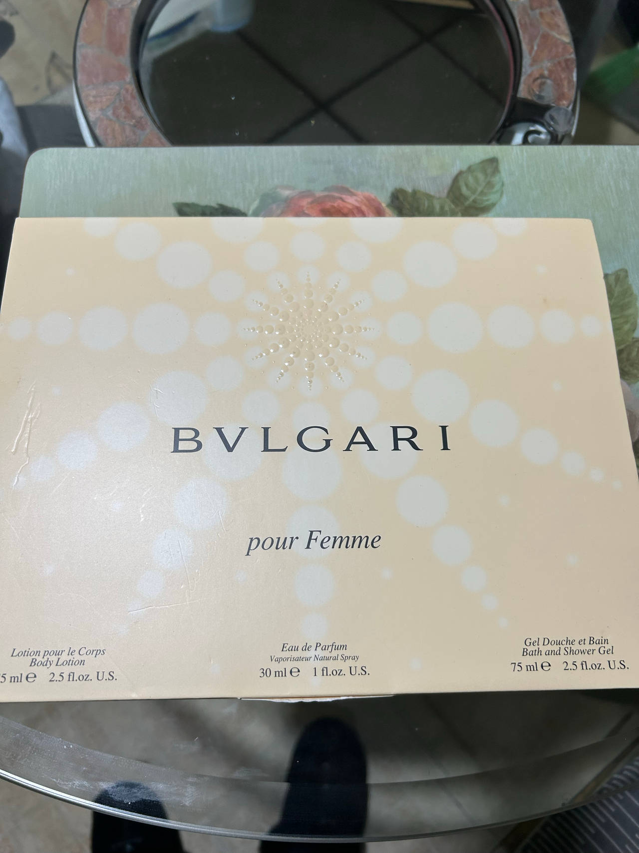 Bvlgari Pour Femme Gift Set (30ml EDP + Lotion + Shower Gel)