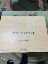 Bvlgari Pour Femme Gift Set (30ml EDP + Lotion + Shower Gel) - Image 1