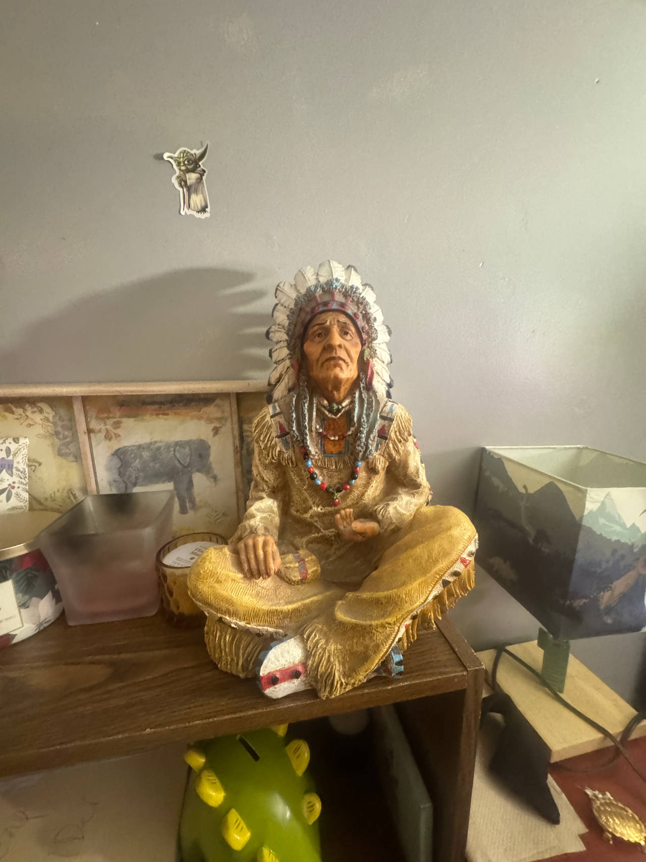 Native American Chief Figurine