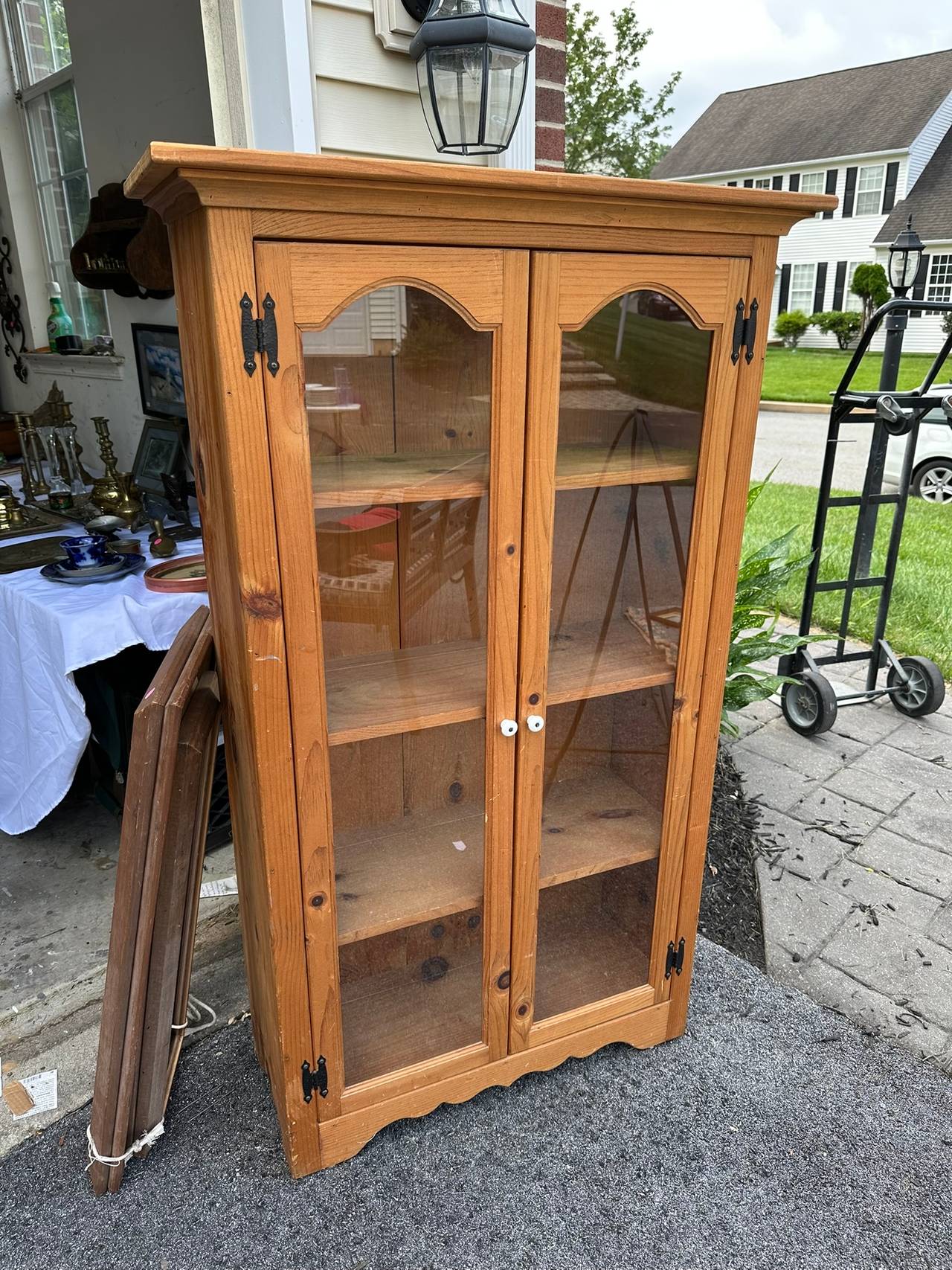 Wooden Display Cabinet